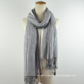 New spring autumn ladies stripe splice solid scarf shawl